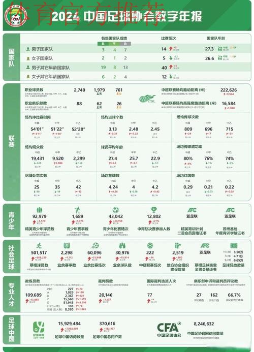 2024年中国足球协会数字年报发布
